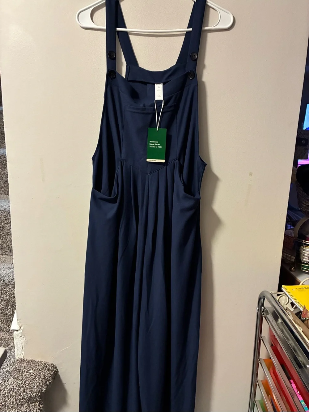 NEW Halara Dark Blue Overalls - large
